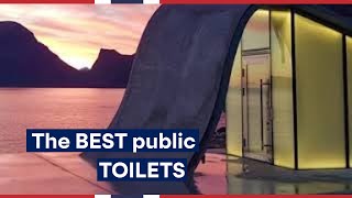 The best PUBLIC TOILETS in the world are in Norway VisitNorway [upl. by Gabbie297]