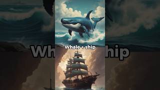 Whale🐳 Ship⛴️ WhaleShip aiart ai aistory aishorts aihybrid [upl. by Wit]