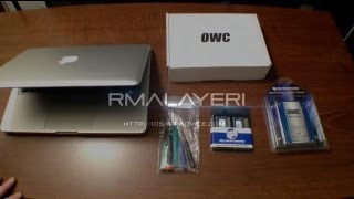 How to install two hard drives in your MacBook Pro  OWC SSD amp Data Doubler Install [upl. by Letrice]