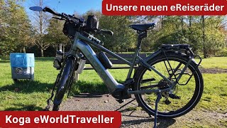 Koga eWorldTraveller  Vorstellung unserer neuen eBikes [upl. by Aniaj]