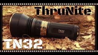 Thrunite TN32 XML2 1700 Lumen Flashlight Review HD [upl. by Aohsoj]