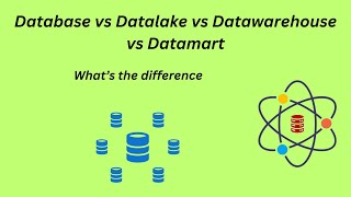 Database vs DataLake vs DataWarehouse vs DataMart  What are the differences [upl. by Yanat]