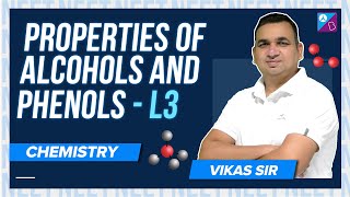 Chemical properties of Alcohols  Alcohols Phenols amp Ethers Class 12 Chemistry Concept  NEET 2023 [upl. by Elahcim]