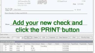 Free Check Writer Software for Any Business [upl. by Adnuahs243]