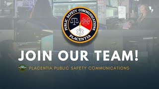 Placentia Public Safety Communications Center Recruitment Video [upl. by Aisile941]