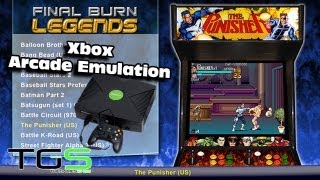 Final Burn Legends With Working Games Set Modded Xbox [upl. by Oos40]