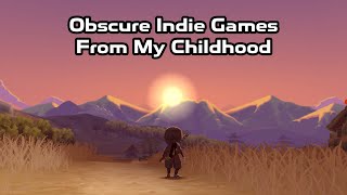 3 Obscure Indie Games From My Childhood the MidLate 2000s [upl. by Omrellig]