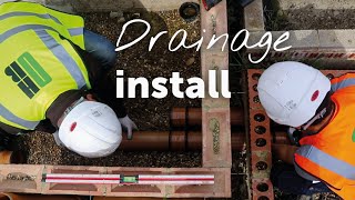 How to install an Underground Drainage System  OHOB Training Academy [upl. by Ayela]