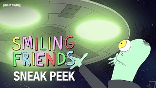 Smiling Friends  Season 2  Charlie Pim and Bill VS The Alien  Sneak Peek  Adult Swim Europe [upl. by Daron]