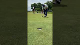 Satisfying way to send the ball in the hole 🫠 via ebontour [upl. by Yasnyl]