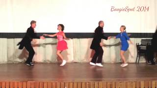 Cabaret Boogiespot 2014 teachers show Ivan Sara Thomas Sophie [upl. by Rattray]