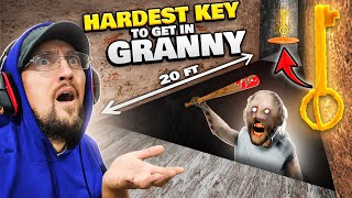 Grannys HARDEST KEY to Get Near IMPOSSIBLE  FGTeeV Granny Water Skit [upl. by Elleon]