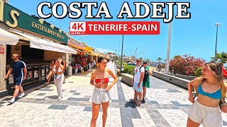 TENERIFE  COSTA ADEJE  What this Beautiful Place looks like Now 🌞 4K Walk ● June 2024 [upl. by Mannie47]