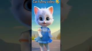 cute cat 0497 cat cute funnyvideo love viralfunnyvideo cutecat viralvideo funny cartoon [upl. by Nagaem]