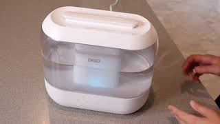 Dreo Humidifier Review  3in1 Cool Mist Humidifier with Diffuser and Nightlight [upl. by Rabkin]