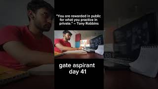 Gate aspirant day 40 gateprepration gate2025 physicswallah youtubeshorts shorts gateaspirants [upl. by Aned167]