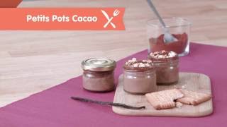 Recette bébé Petit pot cacao  12 à 18 mois by le Chef COURSOL I Cuisinedebebe [upl. by Shaver469]