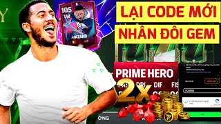 🎁 NHẬP CODE NHẬN QUÀ NGAY NHÂN ĐÔI GEM OFFER  LỘ DIỆN PRIME HEROES FC MOBILE [upl. by Diva]