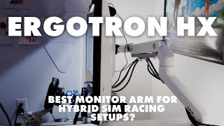 Ergotron HX Monitor Arm Unbxoing and Review 2022 [upl. by Solrac]