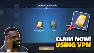 FREE ADVANCE CARD USING VPN FOR YOUTH FAIR EVENT IN MOBILE LEGENDS [upl. by Hong]