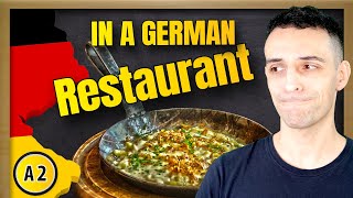 Learn how to order food in a German restaurant  Im Restaurant [upl. by Bilicki24]