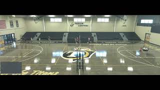 Thayer Central vs ExeterMilliganFriend Junior High Volleyball [upl. by Ytineres]