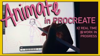 ANIMATE IN PROCREATE COMPLETE iPAD ANIMATION GUIDE REVEALED [upl. by Noyek]