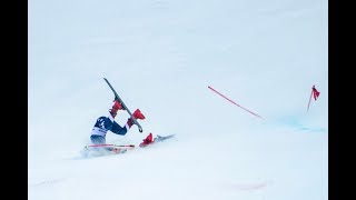 Nach HorrorSturz Mikaela Shiffrin meldet sich aus dem Krankenbett [upl. by Horvitz]