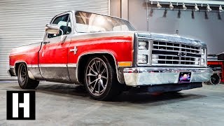 Ultimate Squarebody Street Truck 600 hp Supercharged LT4 86 Silverado That Handles Too [upl. by Hattie]