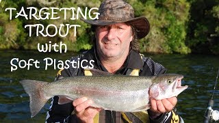 Targeting lake trout using soft plastics and a fish finder  How to techniques [upl. by Penny]