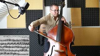 Dragonetti Domenico – Waltz No 1 for Solo Double Bass [upl. by Squire]