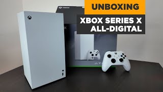 Unboxing del Xbox Series X All Digital [upl. by Lenroc]