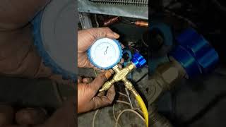 Refrigeration 600A gas charge short video Sumon Technician ❤️❤️❤️👍 [upl. by Ayekehs460]