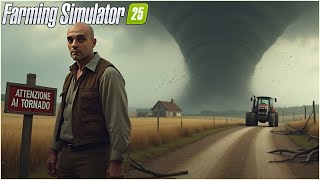 ODDIO I TORNADO VIDEO REACTION FARMING SIMULATOR 25 ITA 1440p [upl. by Ahsuoj160]