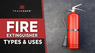 Types of Fire Extinguishers and When To Use Them [upl. by Ardnahc]