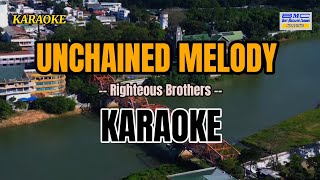 UNCHAINED MELODY  karaoke cover by Righteous Brothers [upl. by Ahsiekam]