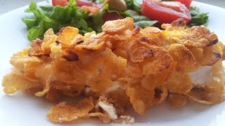 Crispy chicken with corn flakes recipe [upl. by Jensen]