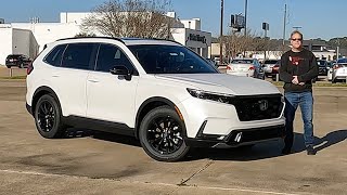 2024 Honda CRV Hybrid Sport L  Is It The BEST Hybrid Crossover SUV [upl. by Yme857]