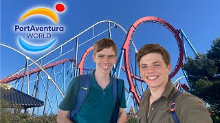 PORTAVENTURA WORLD VLOG 2024 [upl. by Anyaled]