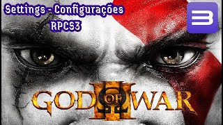 GOD OF WAR 3  RPCS3  My Settings  Minhas configurações  2024 [upl. by Yeung547]