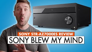 🤯 Whoa NEW SONY RECEIVERS Sony STRAZ7000ES • Sony Receiver Review [upl. by Suehtomit]