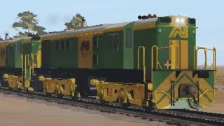 Trainz 3 AN 830 class pass by [upl. by Erving]