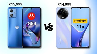 Moto g54 5G vs 5G Full Realme 11x 5G Specification Comparison [upl. by Alten]