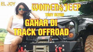 CANTIK TAPI TETAP GAHAR DI TRACK OFFROADNYOBAIN JEEP JK RUBICON LANGSUNG DI TRACK OFFROAD [upl. by Nalyak]