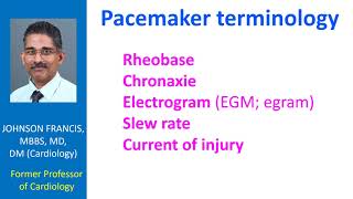 Pacemaker terminology [upl. by Nyleak]