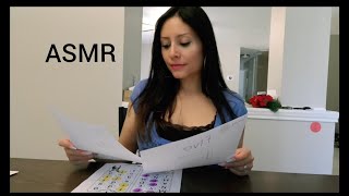 ASMR Organizing  sorting papers and magazine page turning lots of paper sounds [upl. by Grindlay882]