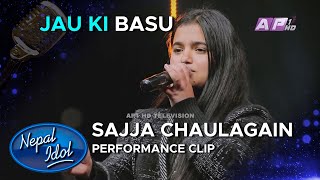 Jau Ki Basu  Sajja Chaulagain  Nepal Idol Season 3  Base Camp  AP1HD [upl. by Aloiv]