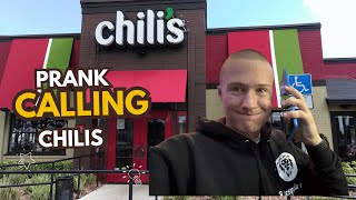 Prank call to chili’s about a messed up burger [upl. by Gervais893]