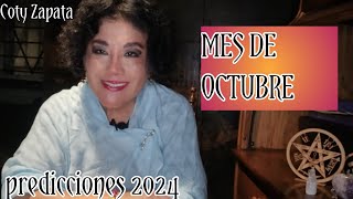 PREDICCIONES 2024 Mes de Octubre Energias sucesos acontecimientos Países y personajes [upl. by Keldon]