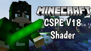 CSPE Shader V18  MCPE Realistic Shader Link In Description [upl. by Aiym577]